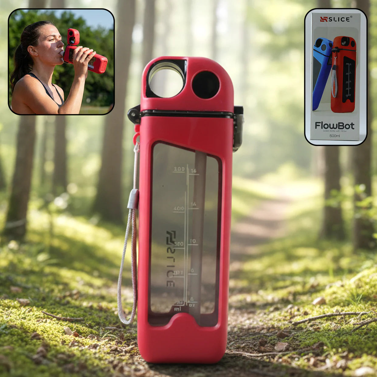 500 ML Leakproof Portable Sports Water Bottle