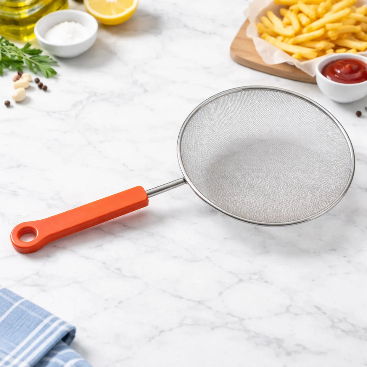 Fine Mesh Kitchen Strainer (Small Size)